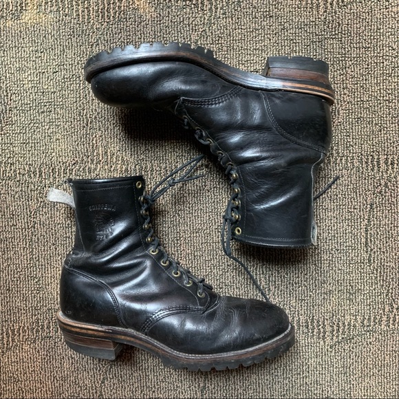 Chippewa Other - CHIPPEWA - Vintage Lugger leather boots in Black, 11